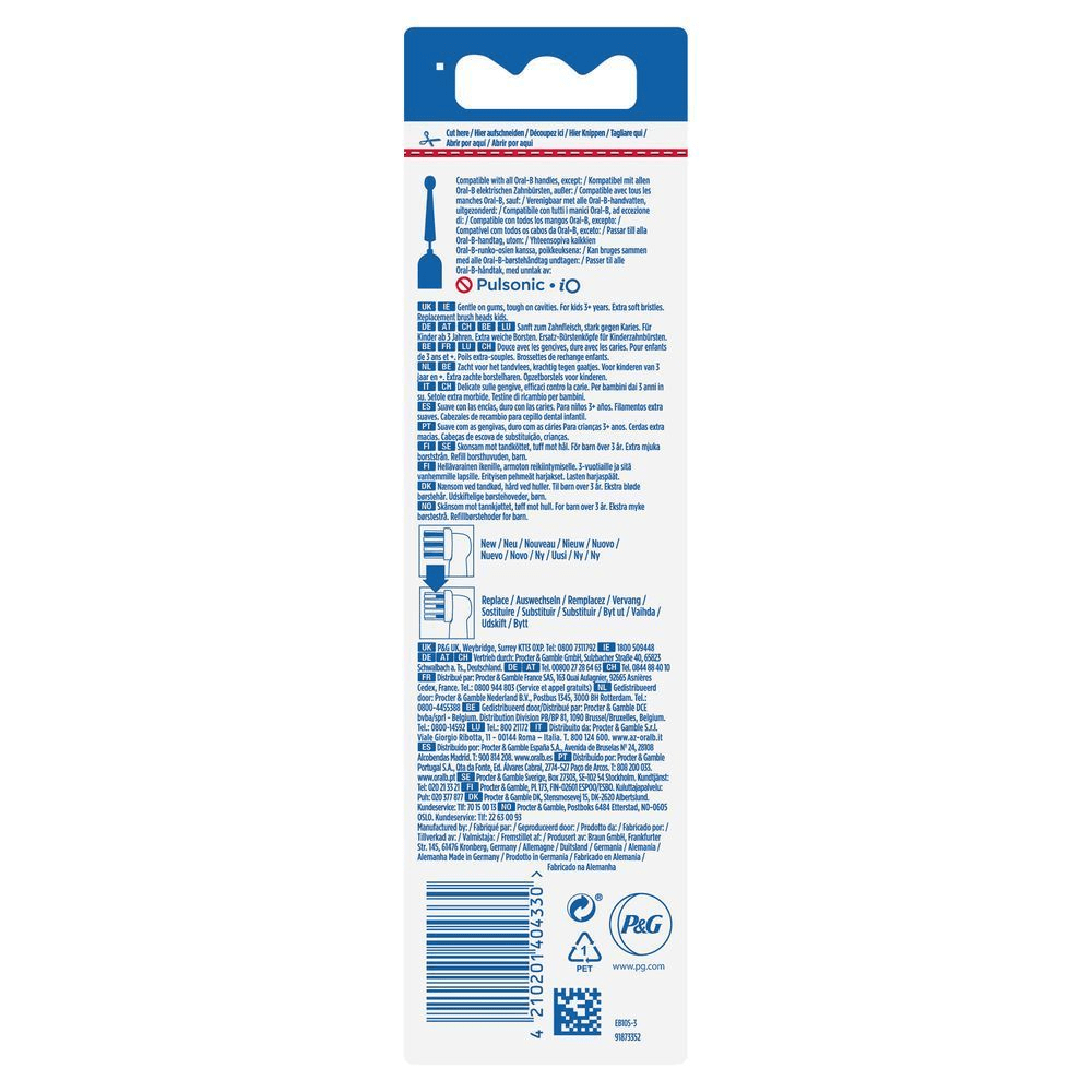 Bild: Oral-B Kids Frozen Aufsteckbürsten