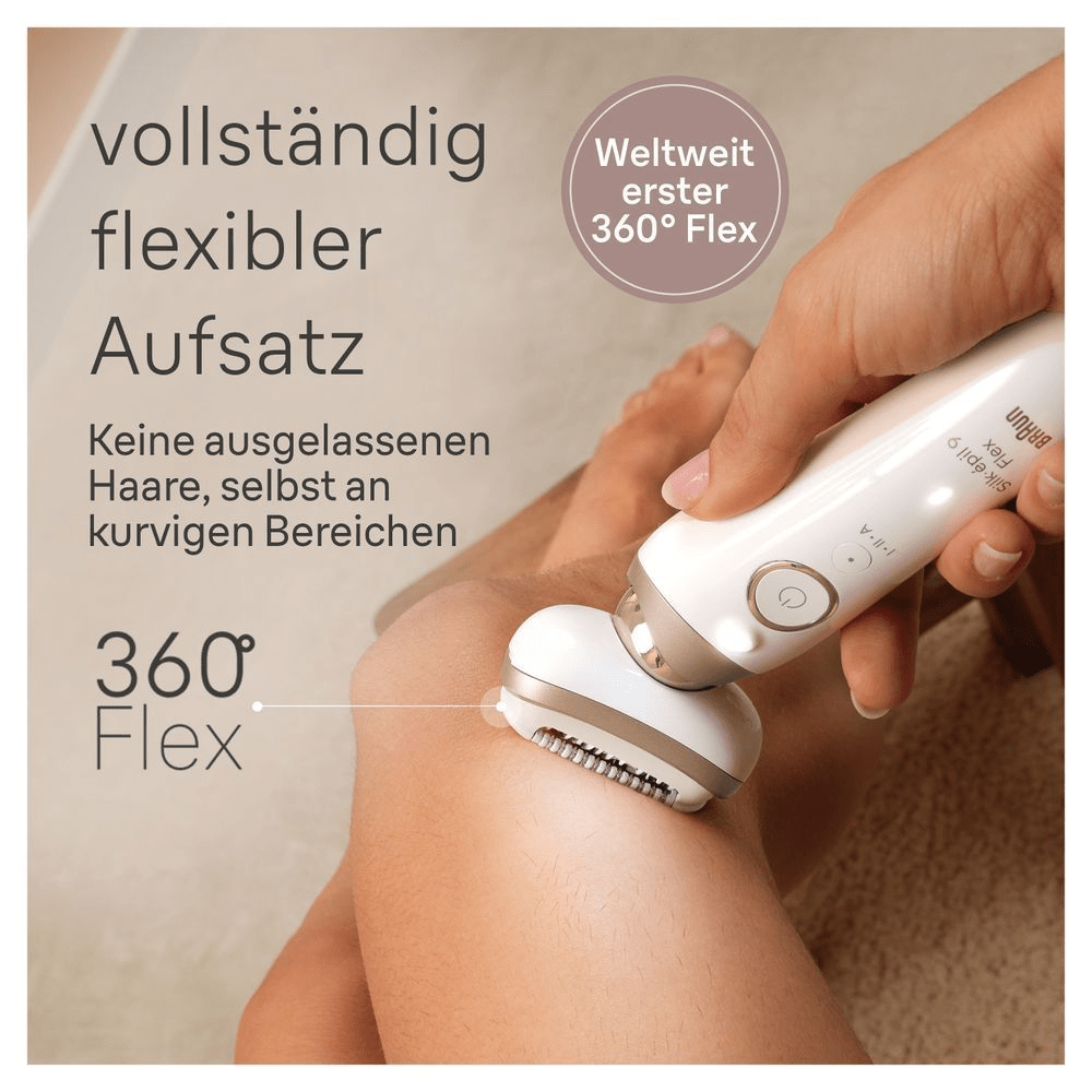 Bild: Braun Silk-épil 9 Flex 9-011 Weiß/Gold