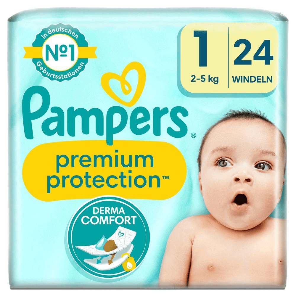 Bild: Pampers Premium Protection Größe 1, 2kg - 5kg