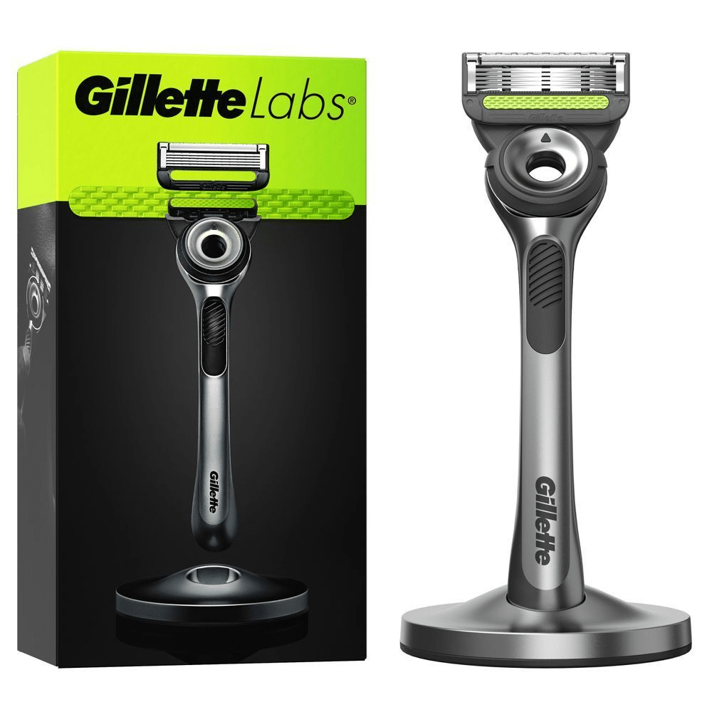 Bild: Gillette Labs Rasierer mit Reinigungs-Element