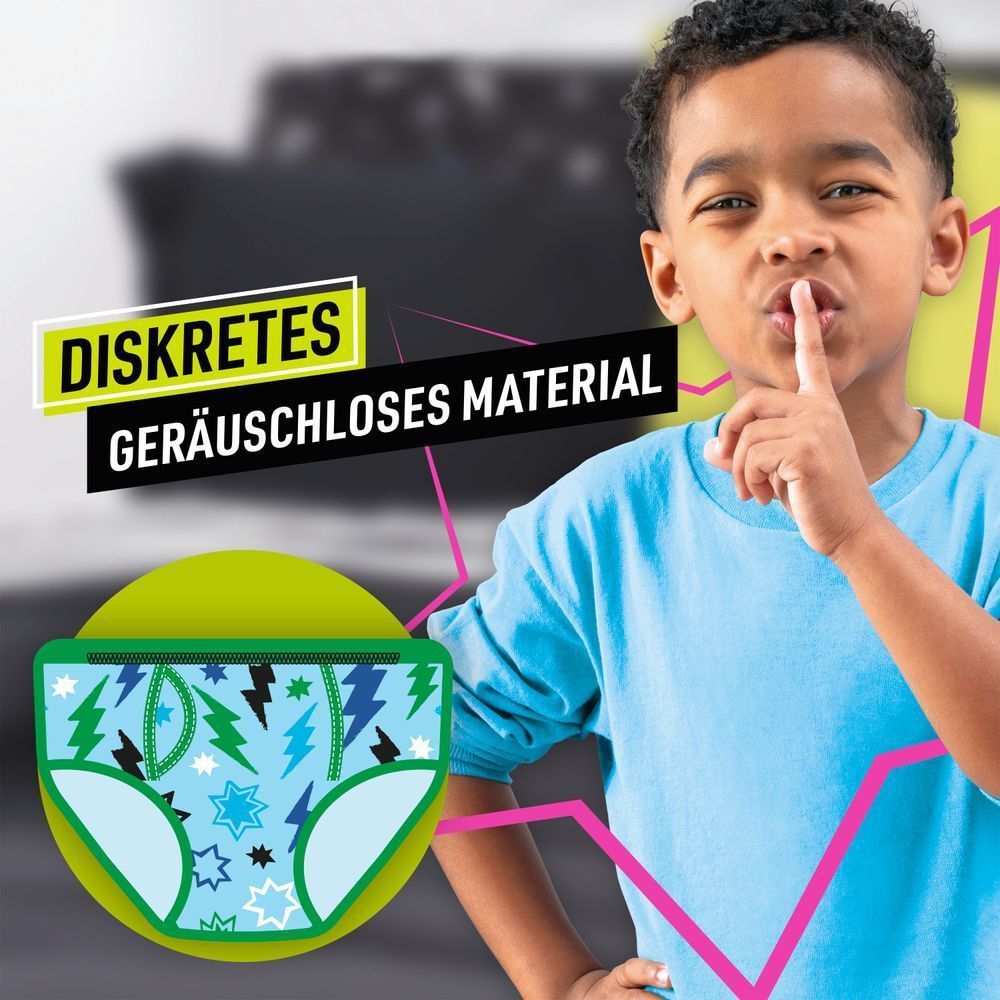 Bild: Ninjamas Absorbierende Nachthöschen Für Jungs, 4-7 Jahre