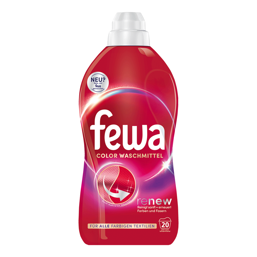 Bild: Fewa Renew Flüssigwaschmittel Color