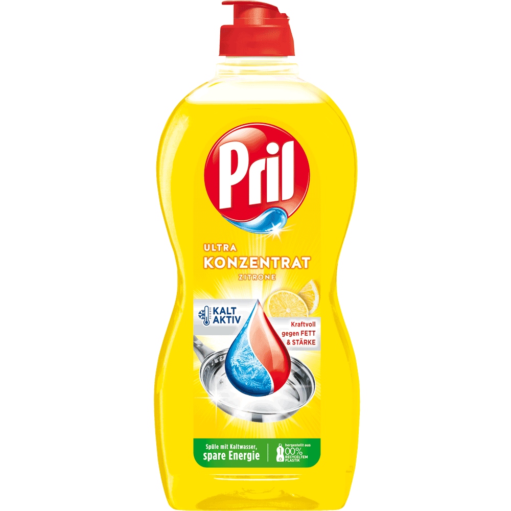 Bild: Pril Power Lemon Konzentrat Geschirrspülmittel