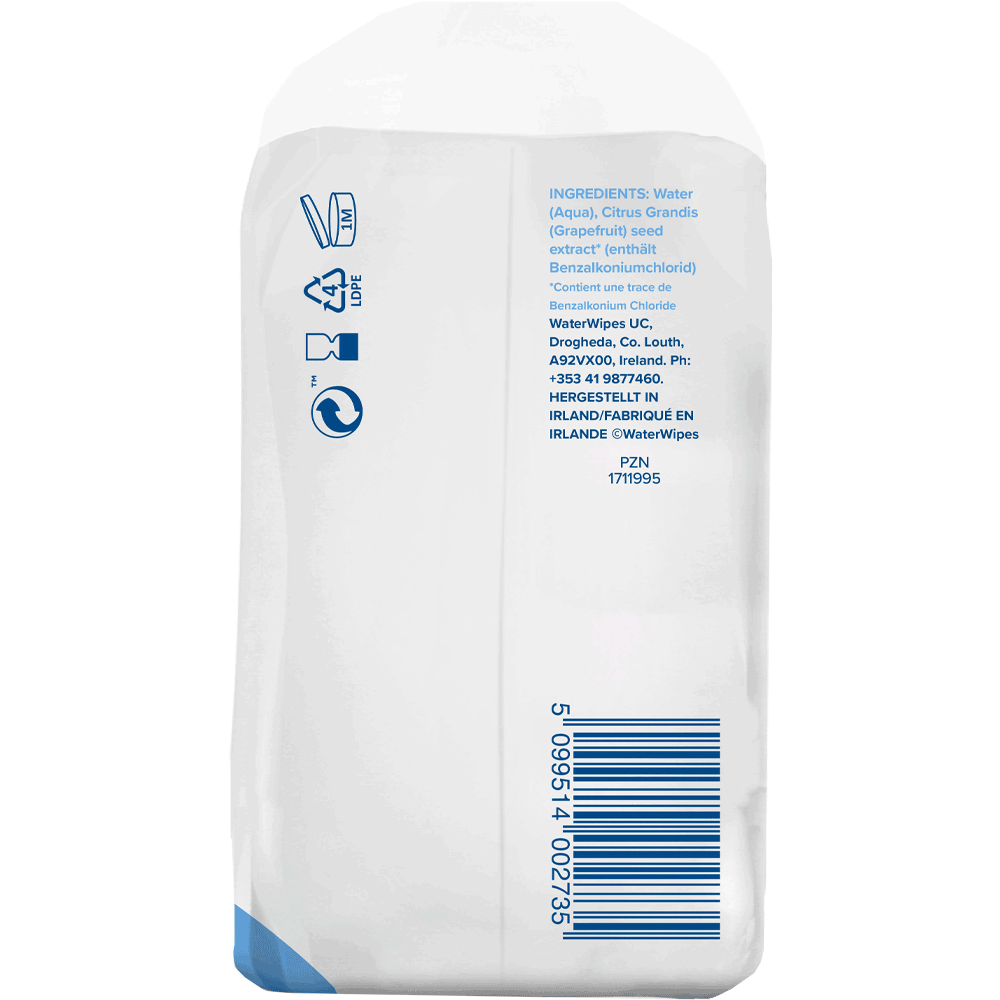 Bild: WaterWipes Feuchttücher