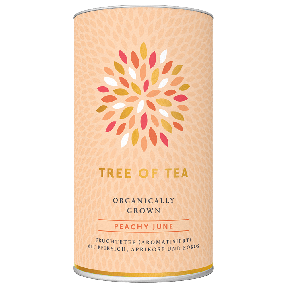 Bild: Tree of Tea Früchtetee Peachy June