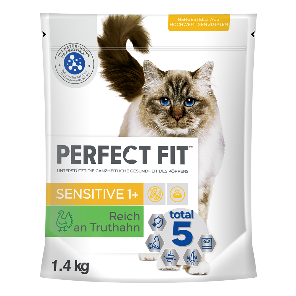 Bild: PERFECT FIT Sensitive 1+ Trockenfutter mit Truthahn