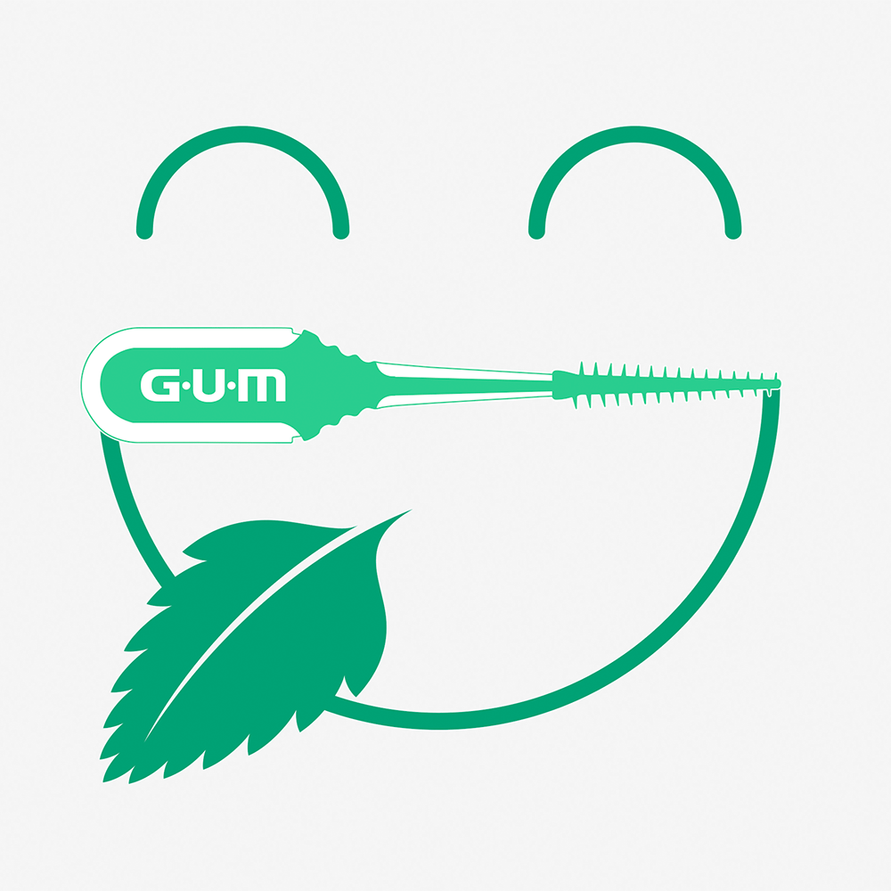 Bild: GUM Soft Picks Minty Medium