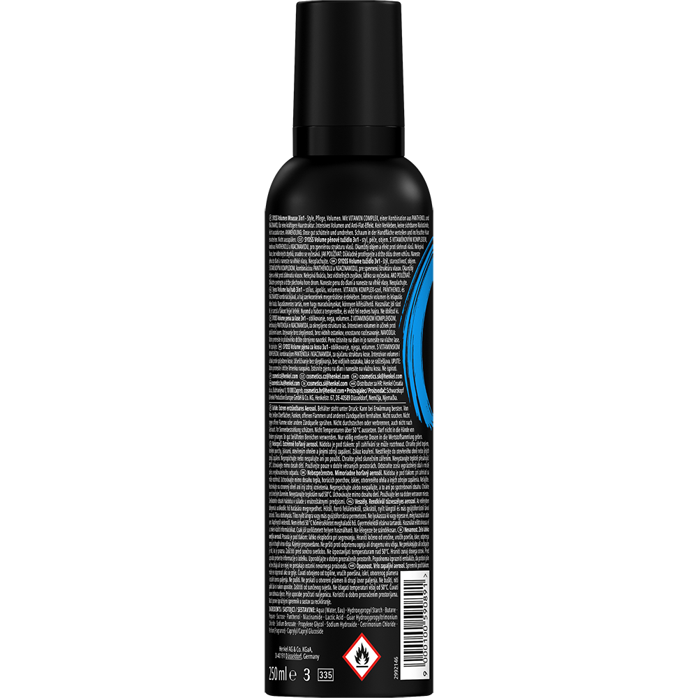 Bild: syoss 3in1 Volume Mousse