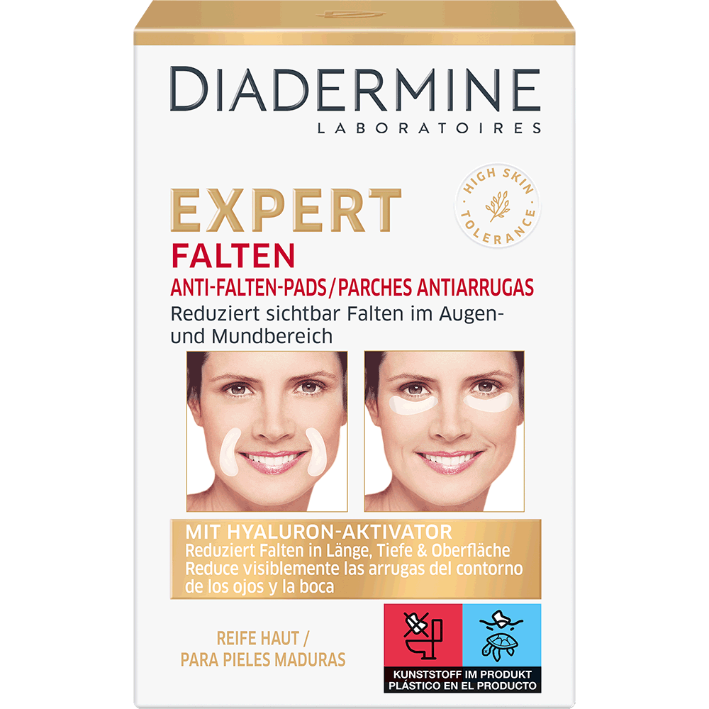 Bild: DIADERMINE Anti-Falten Augen-Pads