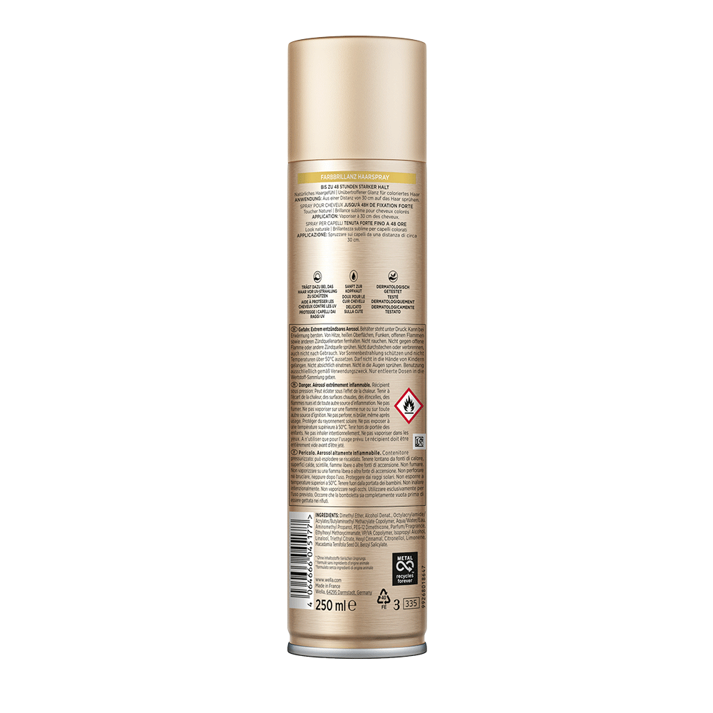 Bild: WELLA wellaflex Haarspray Farbbrillanz