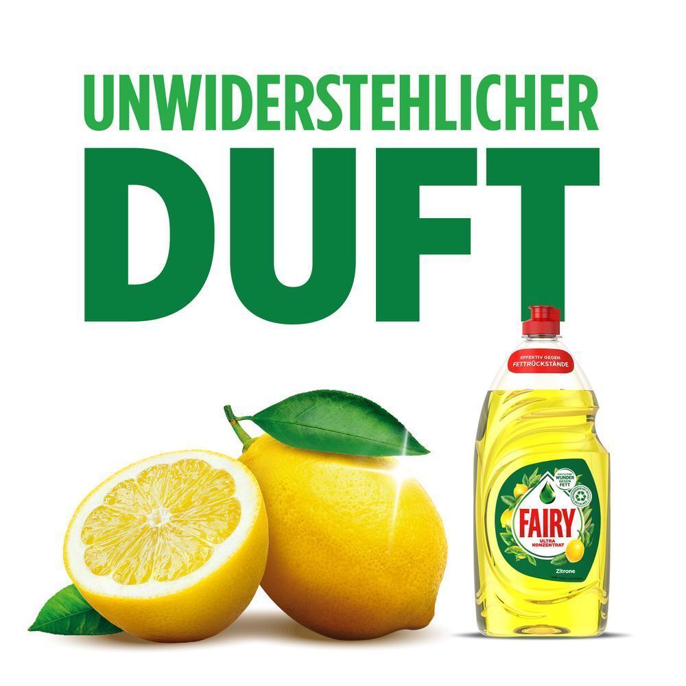 Bild: FAIRY Ultra Konzentrat Zitrone Handgeschirrspülmittel