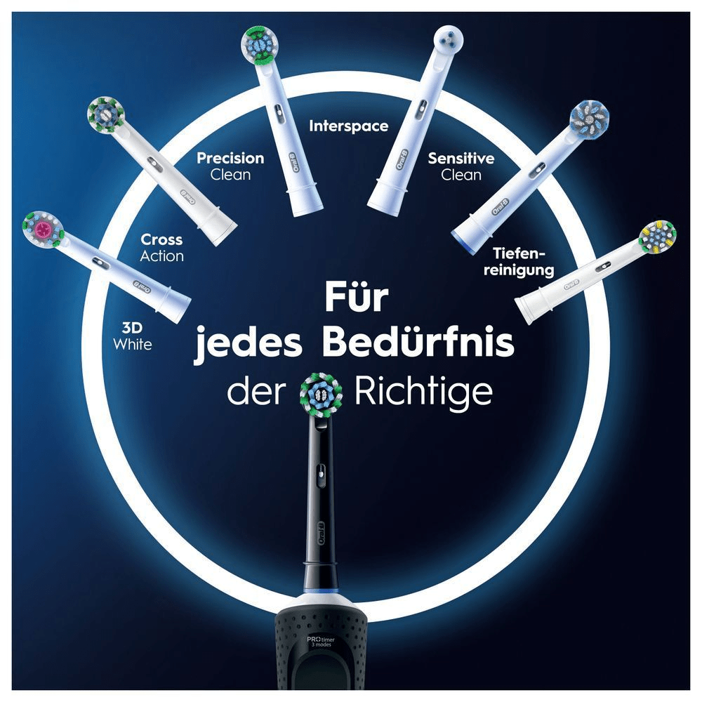 Bild: Oral-B Vitality Pro Elektrische Zahnbürste, Schwarz 