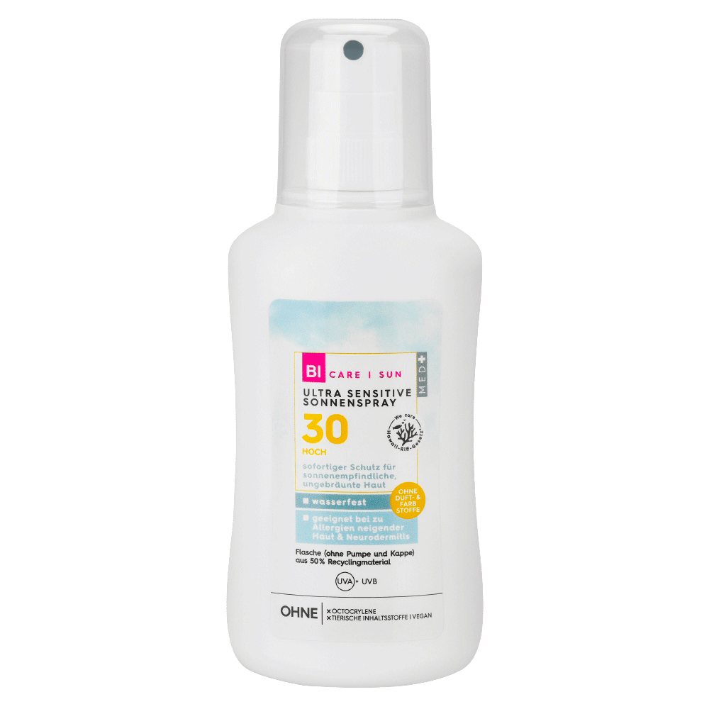 Bild: BI CARE SUN Ultra Sensitive Sonnenspray LSF 30