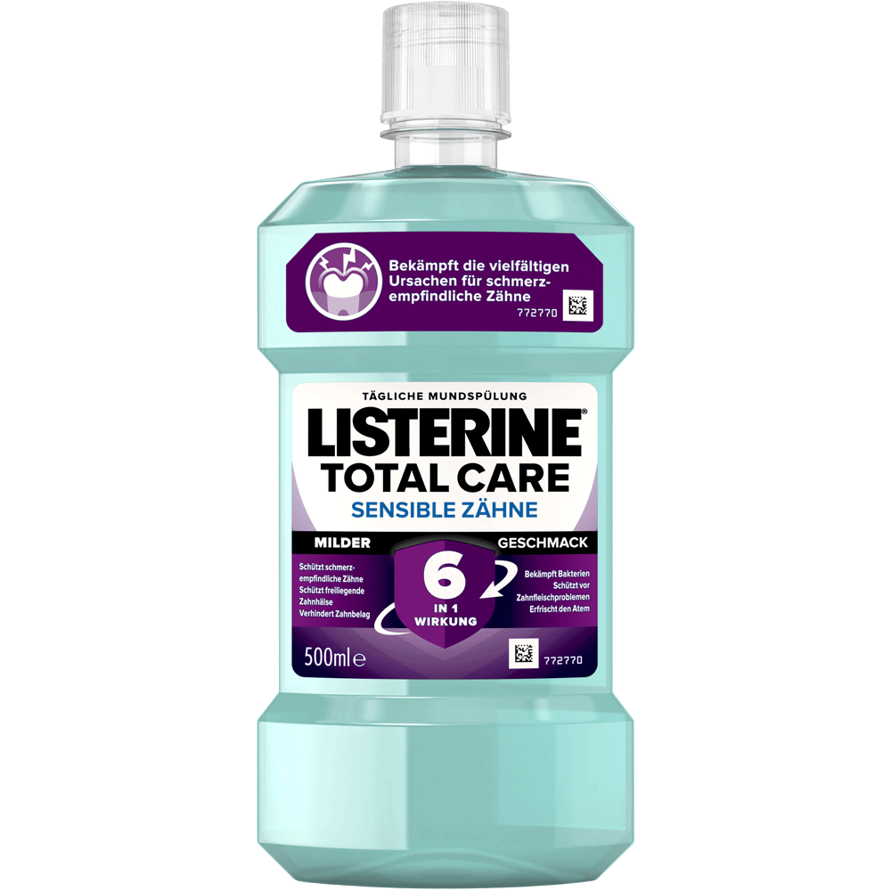 Bild: LISTERINE Mundspülung Total Care Sensible Zähne Milder Geschmack
