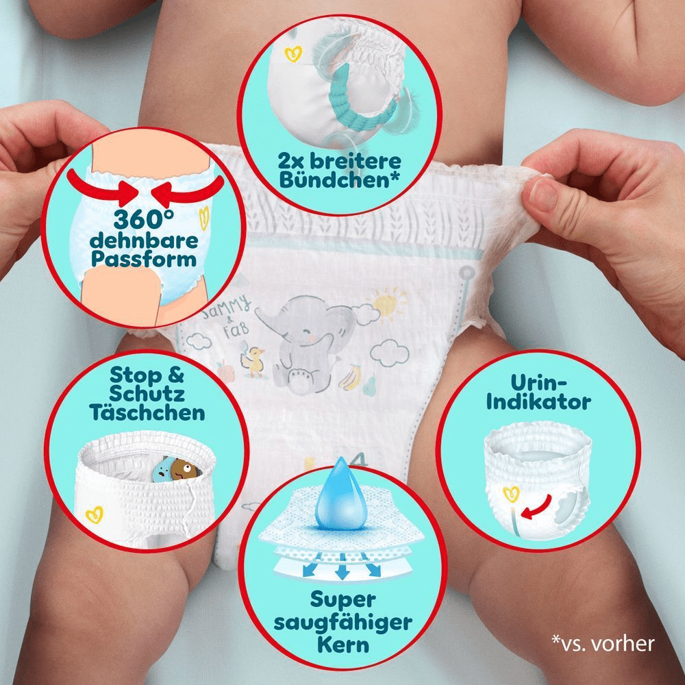 Bild: Pampers Premium Protection Pants Größe 4, 9kg - 15kg