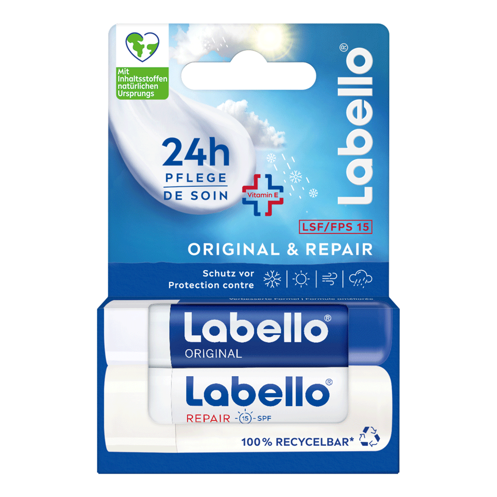 Bild: labello Duo Original + Repair