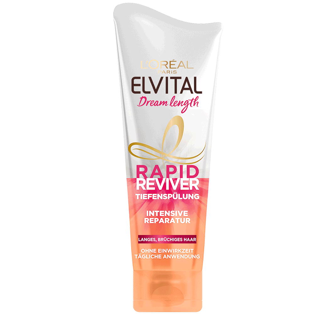 Bild: L'ORÉAL PARIS ELVITAL Dream Length Rapid Reviver Tiefenspülung intensive Reparatur