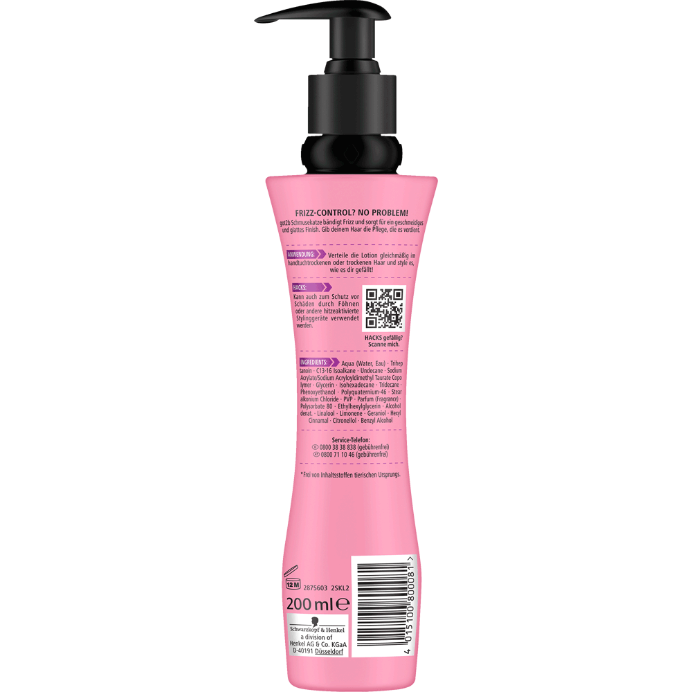 Bild: Got2b Schmusekatze Anti-Frizz Lotion