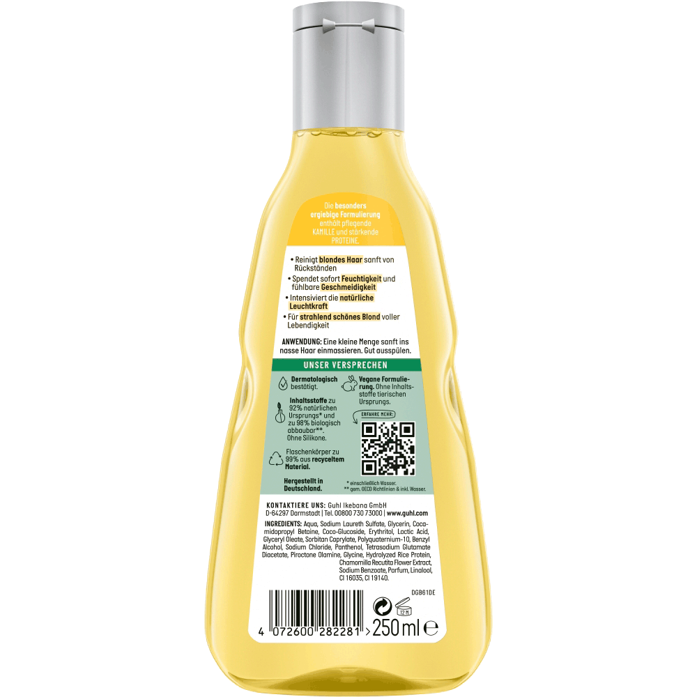 Bild: GUHL Farbglanz Blond Shampoo