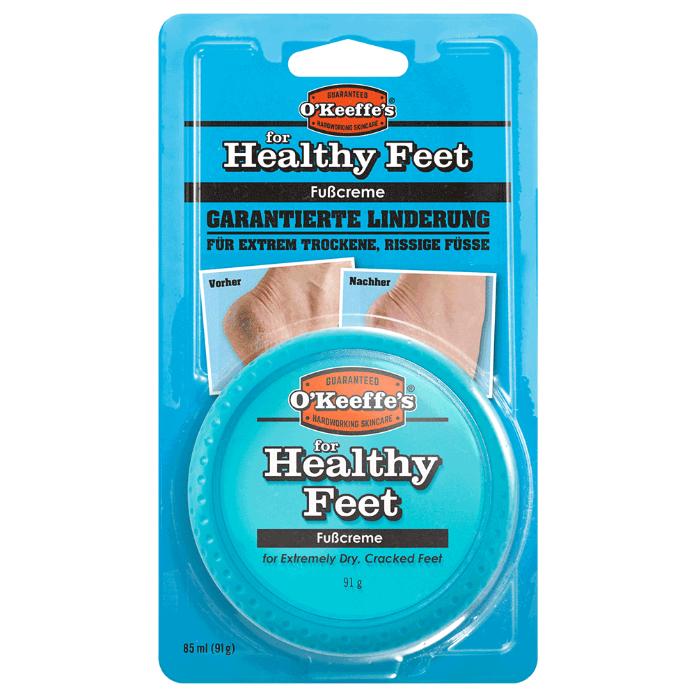 Bild: O'Keeffe's Healthy Feet Fußcreme