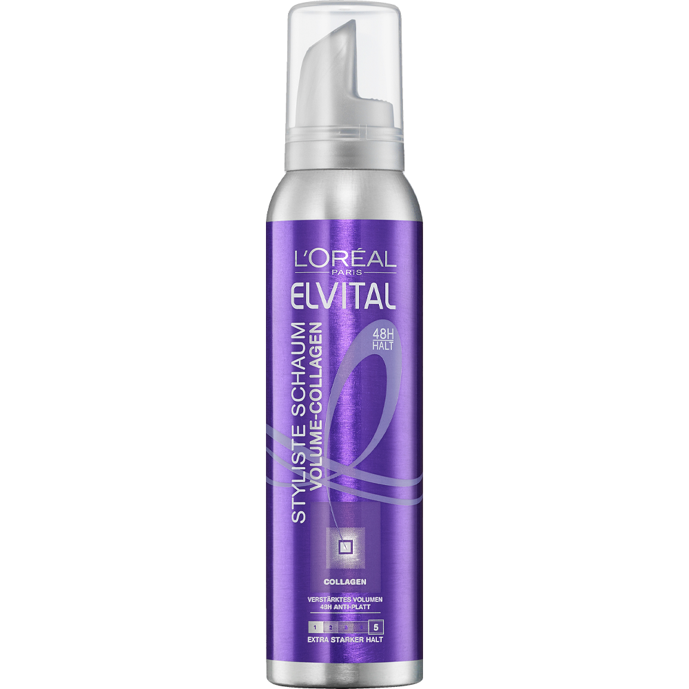 Bild: L'ORÉAL PARIS ELVITAL Non-Stop Volume Schaumfestiger