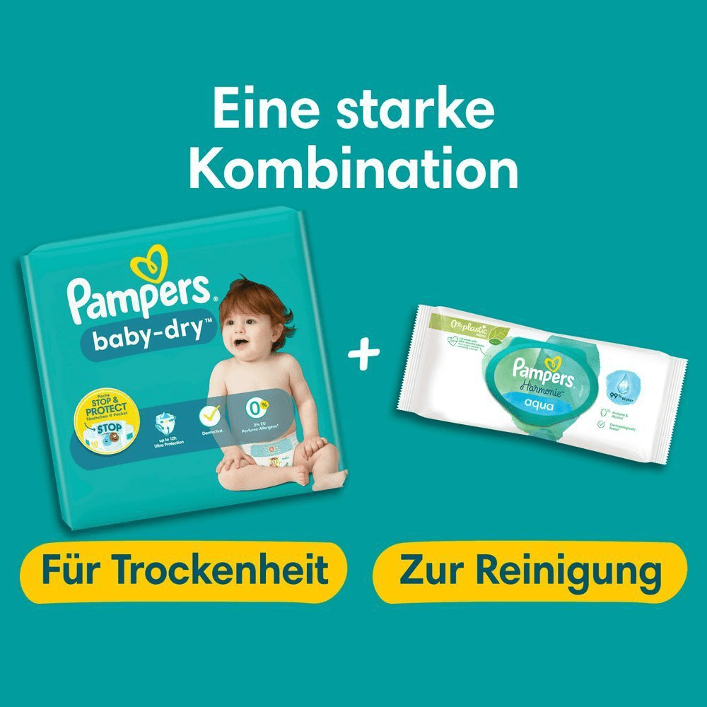 Bild: Pampers Baby-Dry Größe 6, 13kg - 18kg