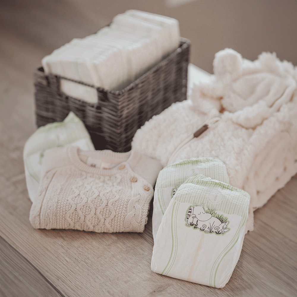 Bild: Moomin Baby Windeln Größe 4, 7kg - 14kg