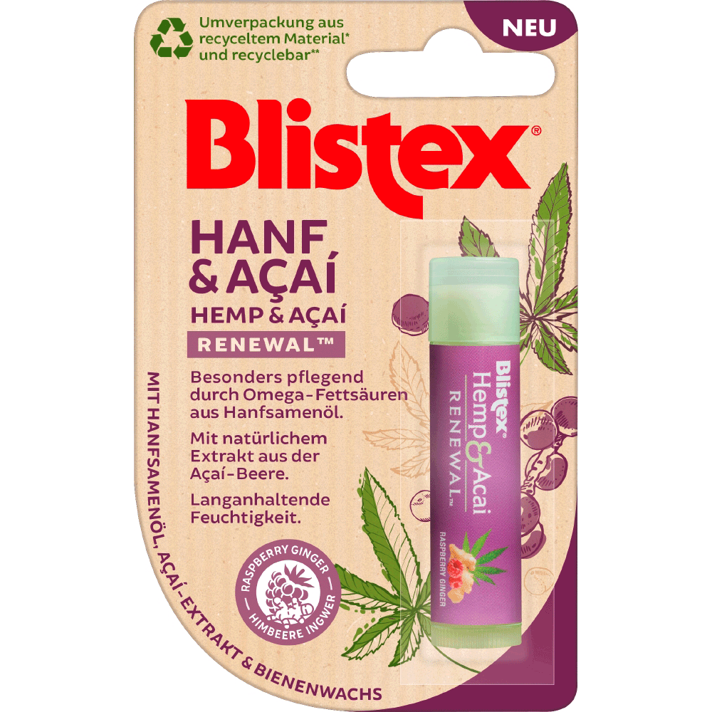 Bild: Blistex Renewal Hanf & Acai