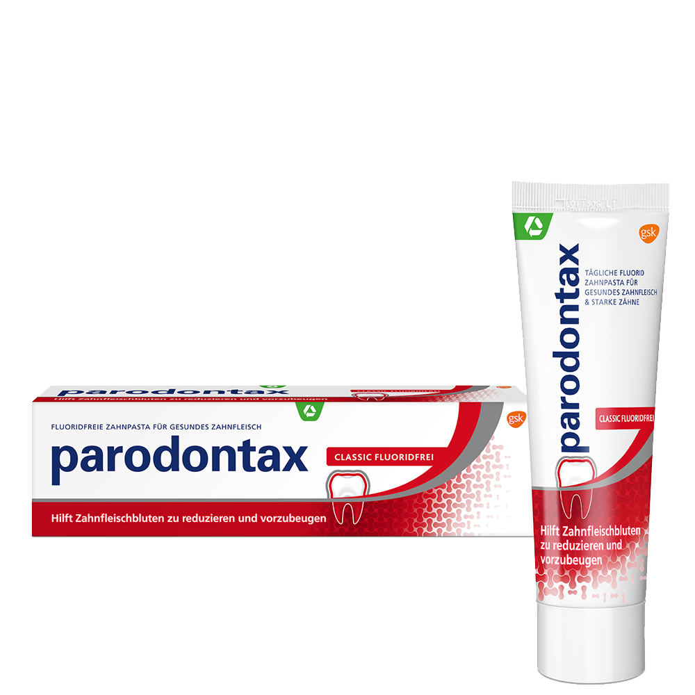 Bild: Parodontax Zahncreme Classic Fluoridfrei