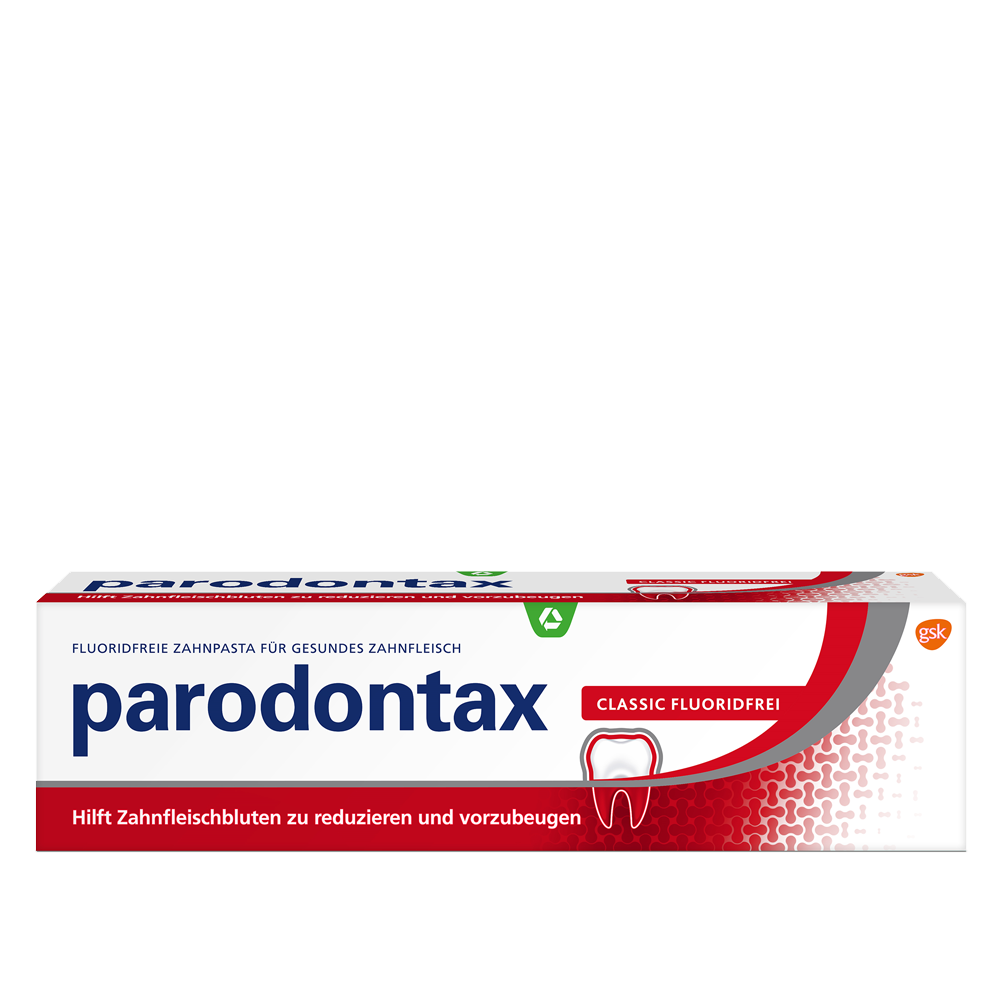 Bild: Parodontax Zahncreme Classic Fluoridfrei