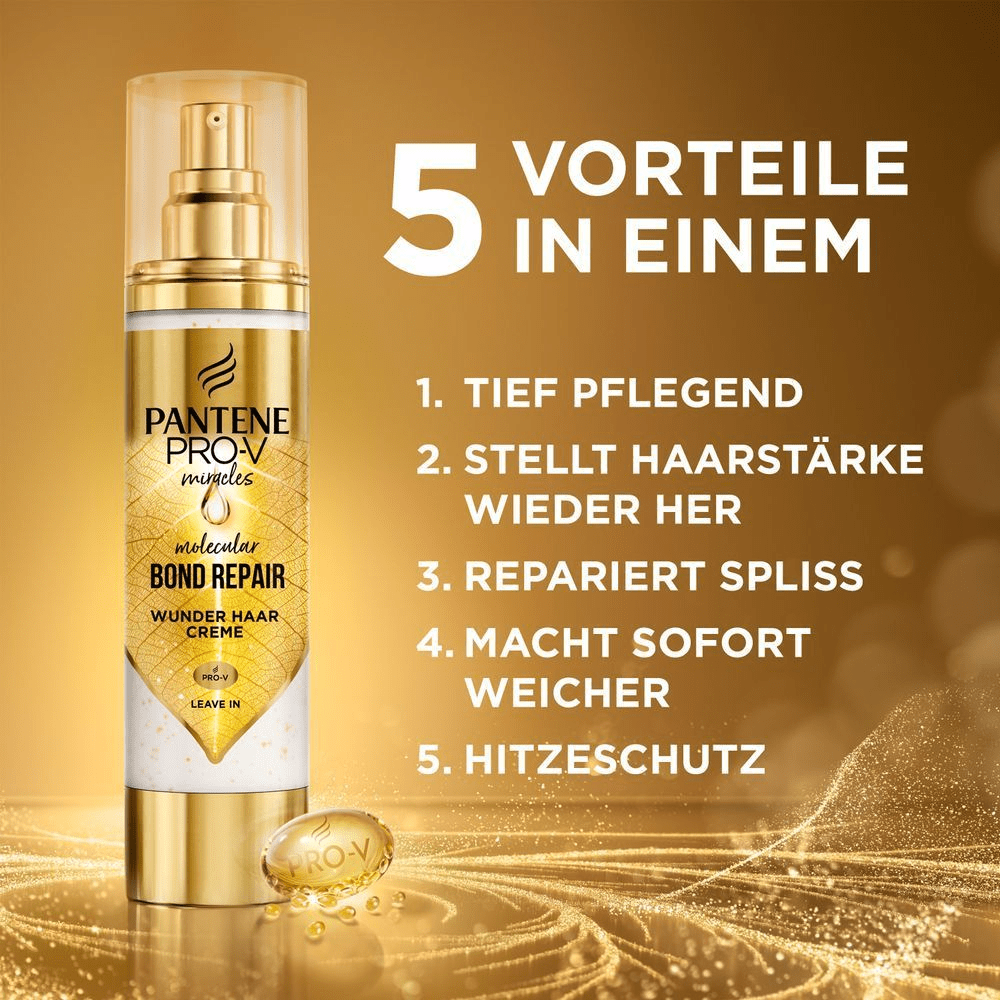 Bild: PANTENE PRO-V Molecular Bond Repair Leave In Wunder Haarcreme
