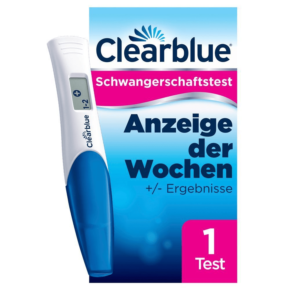 Bild: Clearblue Schwangerschaftsfrühtest