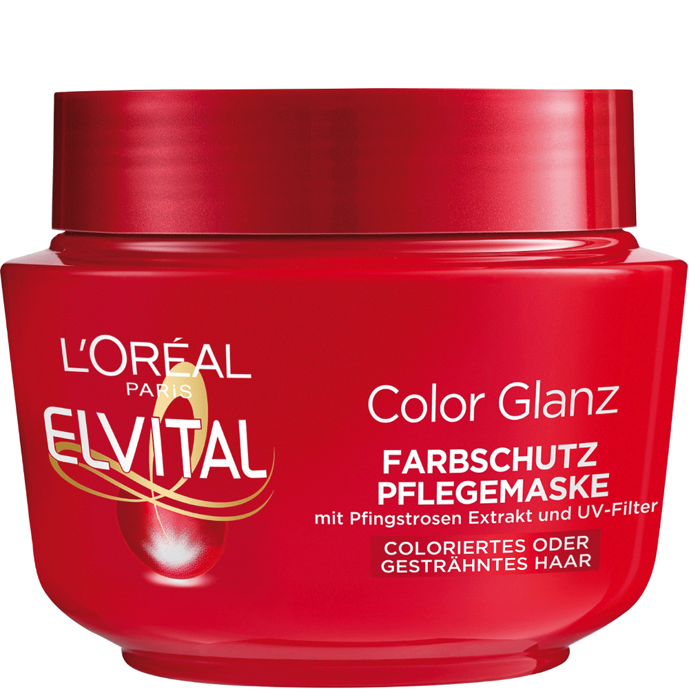 Bild: L'ORÉAL PARIS ELVITAL Color-Glanz Intensiv-Pflegemaske