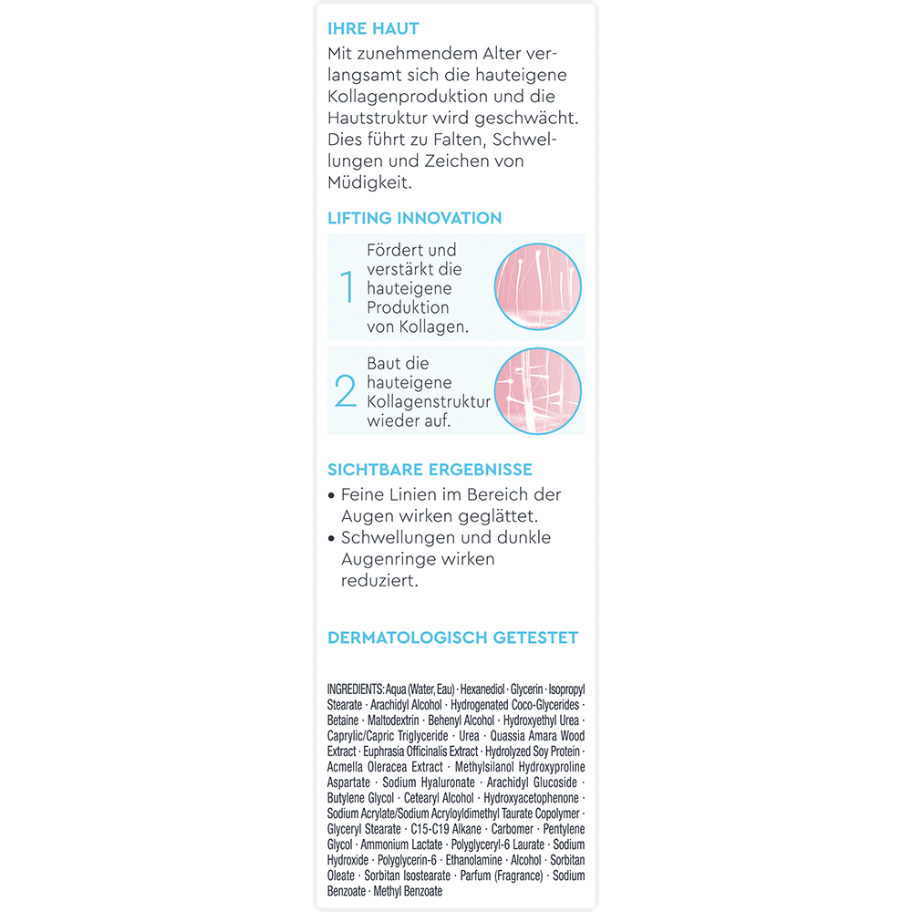 Bild: DIADERMINE LIFT+ Hydra-Lifting Anti Age Augencreme