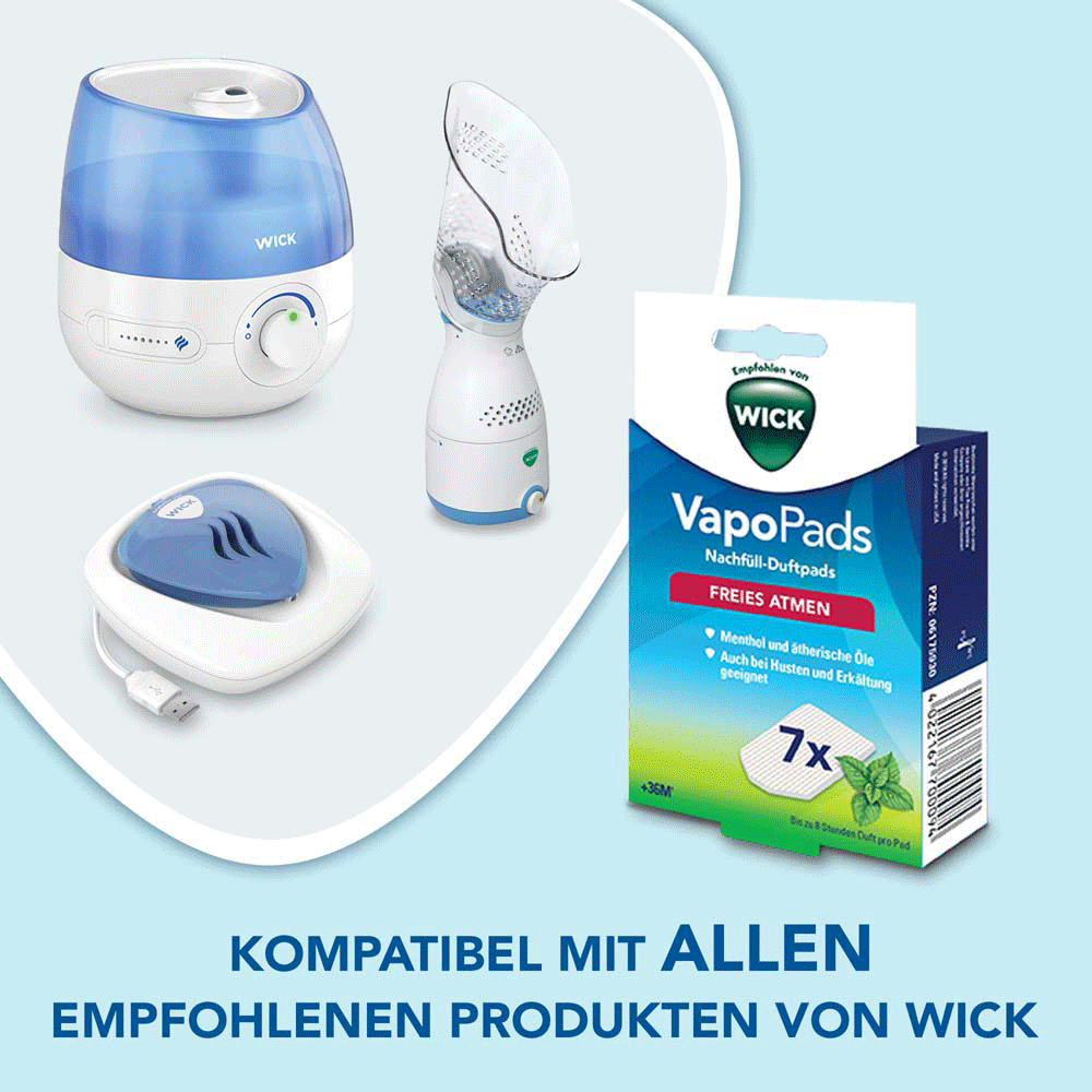 Bild: WICK VapoPads Menthol