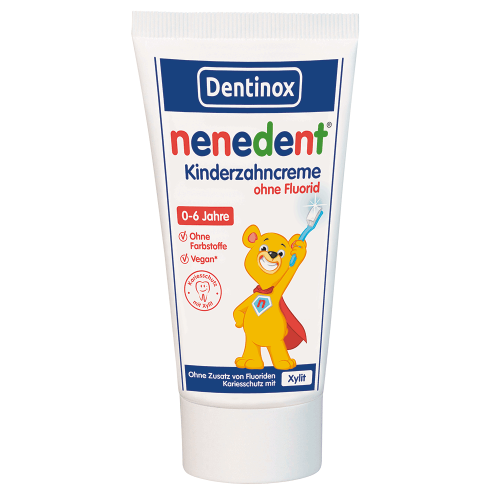 Bild: nenedent Kinderzahncreme ohne Fluorid