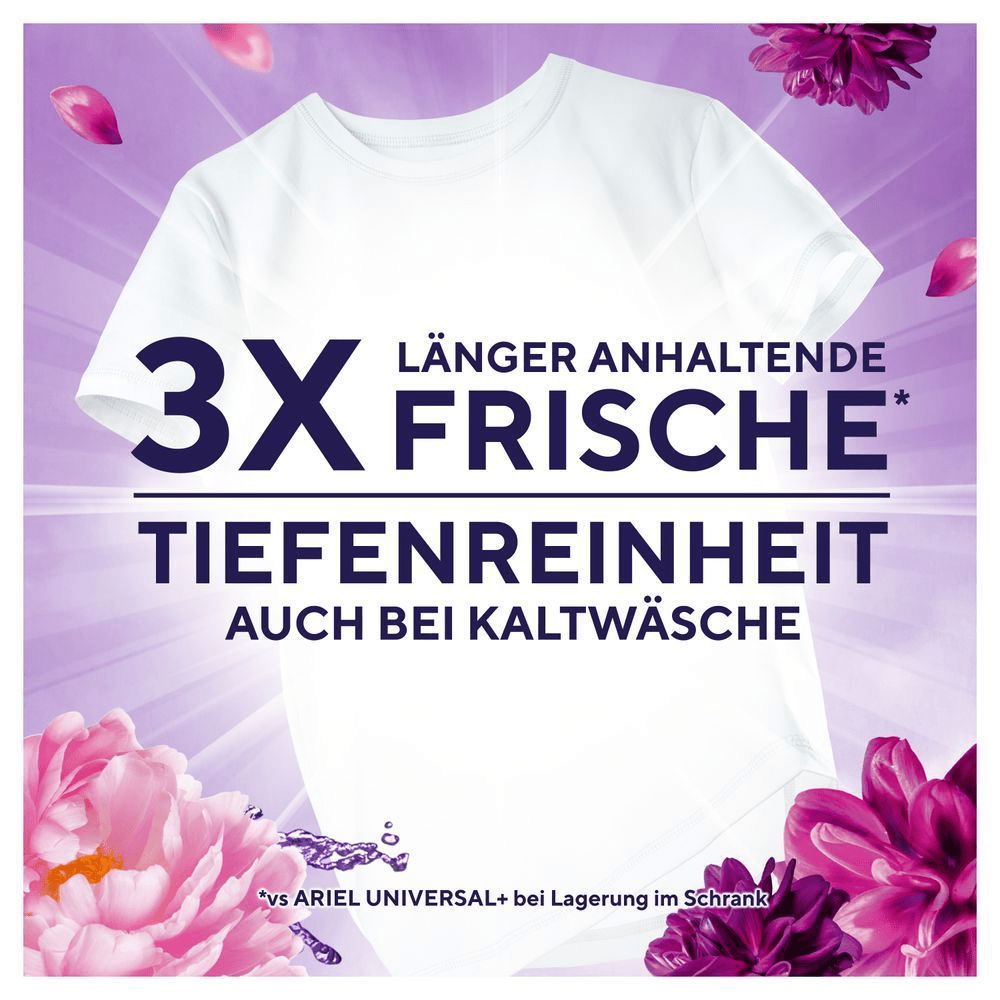 Bild: Lenor Color Flüssigwaschmittel Amethyst Blütentraum
