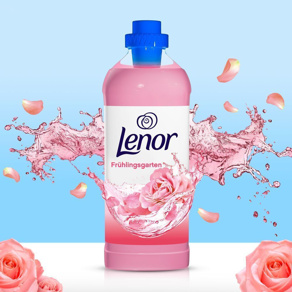 Bild: Lenor Weichspüler, Frühlingsgarten