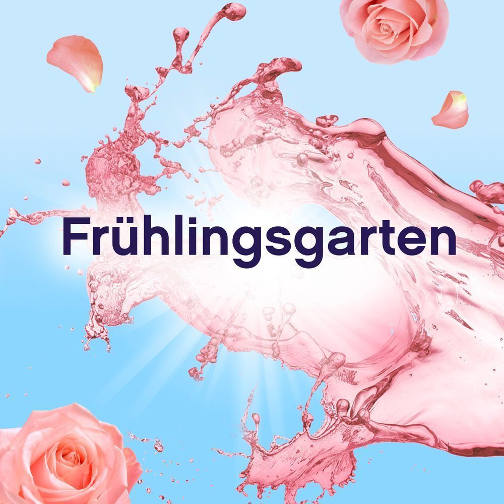 Bild: Lenor Weichspüler, Frühlingsgarten